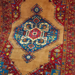 قالیچه گل ابریشم پشم و رنگ طبیعی