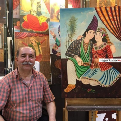 عاشق و معشوق نگارگری ایرانی
